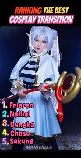 Most beautiful cosplay transformation in tiktok #shorts #tiktokviral