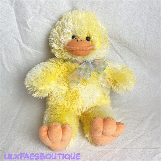 14" Vintage Easter Chick Soft Toy Plushie - Etsy