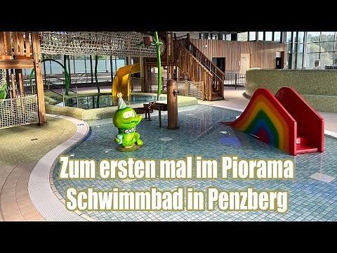 Zum ersten mal im Piorama Schwimmbad in Penzberg -4K-