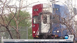 FrontRunner trains halted after 1 hit, killed in Millcreek