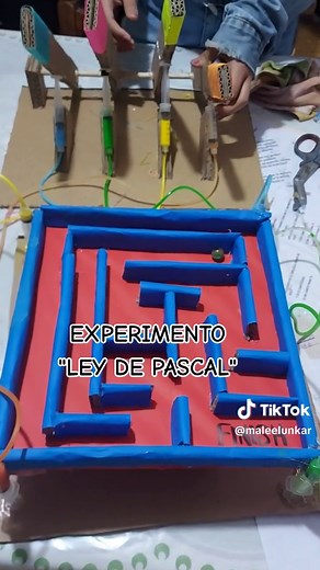 Experimento de la Ley de Pascal para Secundaria
