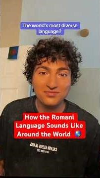 How Romani Sounds Around the World! #romani #language #linguistics #history #gypsy #gitano #cigano
