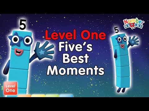 All the Best Five Moments! | Level 1 | Numberblocks