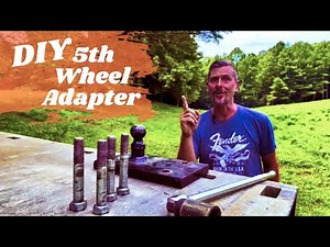 RV 5th Wheel Gooseneck Hitch Adapter | 5th Wheel to Gooseneck Adapter [DIY Conversion]