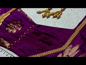 blouse designs 2020| cutting and stitching back neck| blouse designs