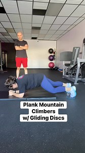 Gliding discs are an outstanding addition for abdominal and leg exercises; demanding a heightened level of focus and awareness. Matter of fact, I think gliding discs are one of the most under appreciated fitness tools. You can create a variety of unique challenges with ‘em! | Chase The Trainer