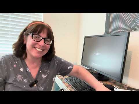 Wireless keyboard and mouse combo - see how it works