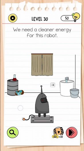 Brain test 4 level 30 Answer