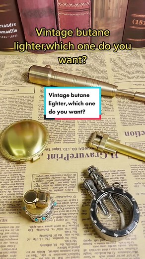 Vintage butane lighter,which one do you want?#foryou #lighter #lighters #lighterchallenge #creativelighter