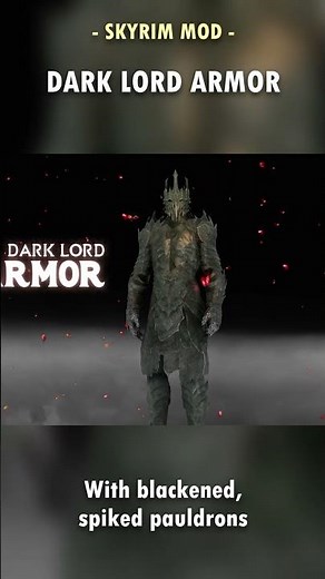Become The Dark Lord Sauron in Skyrim! 🔥