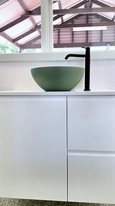 Small room, BIG changes! PART ONE: ENSUITE This the first of a three reel series showcasing an ensuite, bathroom and laundry renovation in a home originally built in the 1930s. As you can see the previous ensuite was severely outdated and is now replaced with a clean, modern look and a subtle wink to the past. | Bathrooms by Design