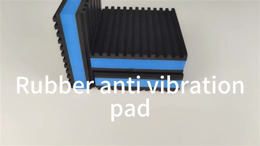 Rubber Anti-vibration Isolator Heavy Duty Blue Eva Pad for air Conditioner,compressors Hvac Treadmills