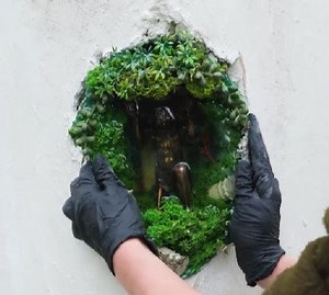 462K views · 299 reactions | Creative way to turn a hole into a street art object! | Green Bean | Facebook