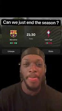 Even my hate watches have been ruined cuz there’s no point again😞. #barcelona #laliga #celtavigo