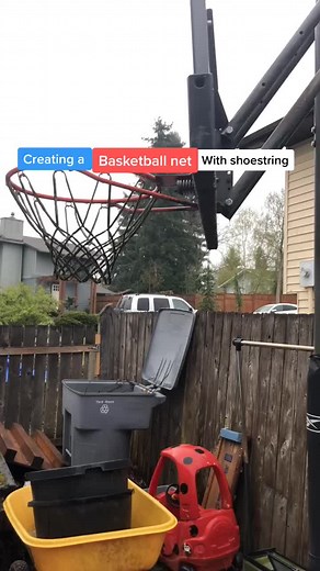 DIY Basketball Net Crafting Tutorial