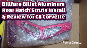 2Pcs Rear Hatch Strut Brackets,Billet Aluminum Rear Trunk Engine Hood Hydraulic Rod Base Lift Support Brackets Replacement for Corvette C8 Stingray 2020+ for Z06/E-Ray 2023+ (Black)