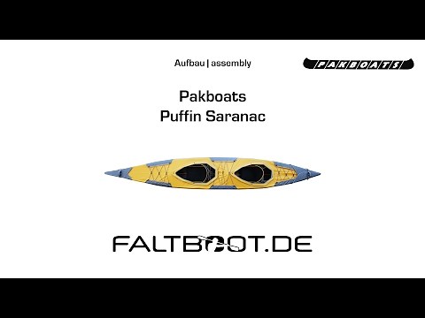 Pakboats Puffin Saranac assembly video