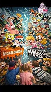 Nickelodeon vs cartoon network! #90s #nickelodeon #cartoon