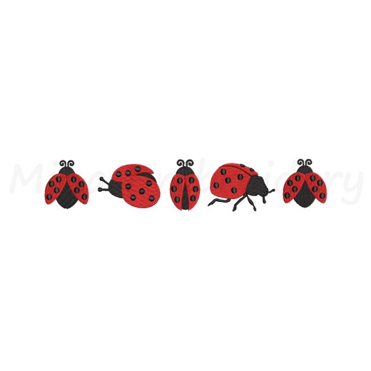Ladybug Embroidery Design, Machine Embroidery Design, 5 Sizes, Instant Download - Etsy