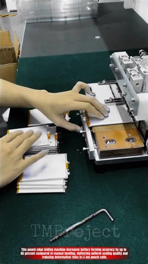 Innovative Battery Pouch Edge Folding Machine Technology: Best Precision Forming Action