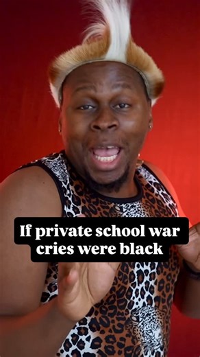 Sne Dladla on Instagram: "Did you do this war cry at school?"