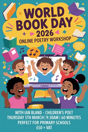Online Poetry Workshops for Primary Schools | KS1 & KS2 via Zoom