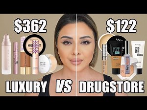 Drugstore Makeup vs High End Makeup | Nina Ubhi