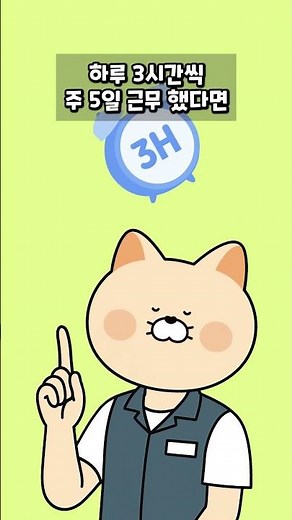 [주휴수당]️ 일주일에 15시간 일했다?! 유급휴일과 주휴수당을 받을 수 있는 조건, 충족 완료!