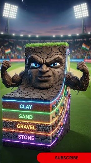 The Hidden Tech of Cricket Pitch! 🏏
