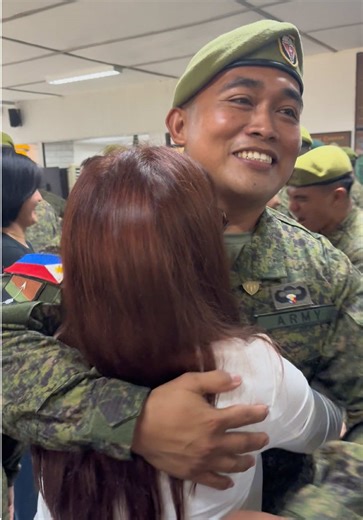 Pinning of pin the Special Forces way. Congratulations to my husband and the rest of SFOC Class 149-2024. #SpecialForces #PhilippineArmy