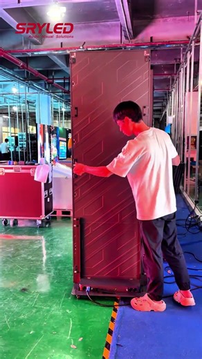 Creative LED Poster Screen #sryled #leddisplay #ledposter #creativedesign #ledmodule