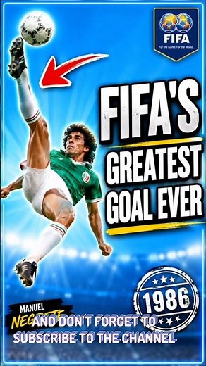 FIFA Called This The Greatest Goal Ever Scored at a World Cup