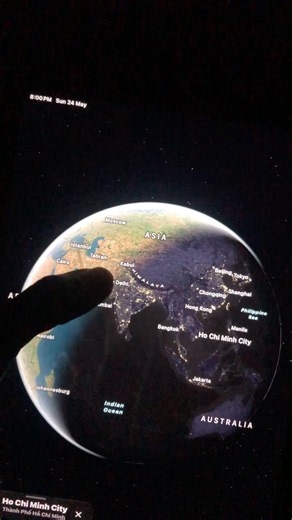 Aisa Map view sirf Apple Ke device me hi possible hai Apple 3D map #applemaps #applecampus