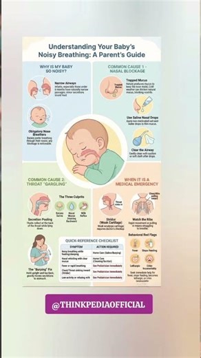 Why my baby has noisy breathing? # screenshot