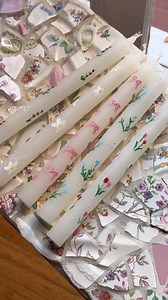 17K views · 200 reactions | the bow design 凉 I used non toxic acrylic paint and candlesticks from Amazon ib@vivianeaudi #galentines #valentines #friendsparty | want.zamora | Facebook