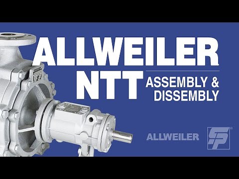 Allweiler NTT Thermal Pump Assembly and Disassembly Instructional Video