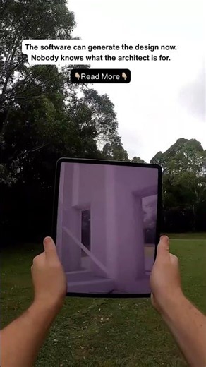 If AI can design, what is the architect for?