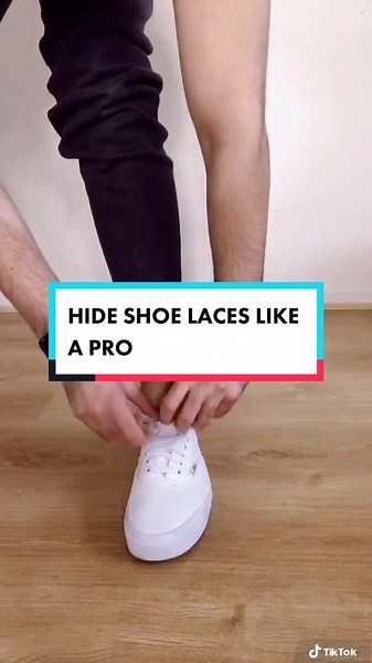 How To Hide Your Shoe Laces Like A Pro