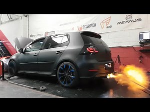 *FLAMING* VW Golf R32 NVM Stage 2