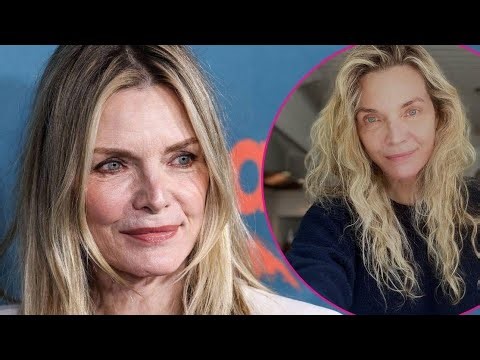 **"Timeless Beauty: Michelle Pfeiffer Goes Makeup-Free at 67"**