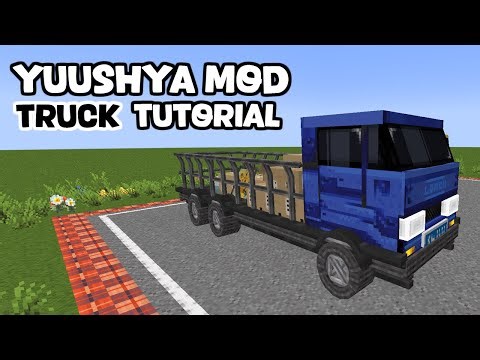 Building a Truck with the Yuushya Mod: Creative Minecraft Tutorial!