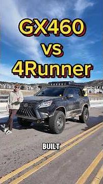 Lexus GX460 or 5th gen Toyota 4Runner, which one are you picking? #lexus #gx460 #4runner #offroad