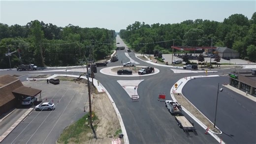 New roundabout at Hill and McCord set to open this week