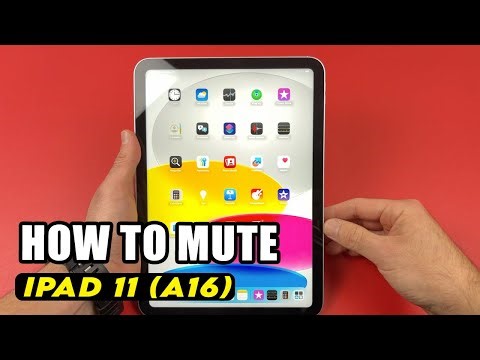 iPad 11 (A16) : How to Mute and Unmute