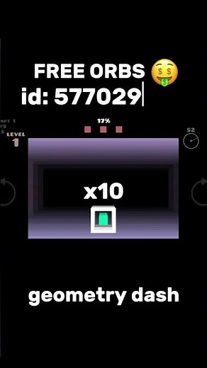 FREE ORBS🤑 #gd #freeorbs