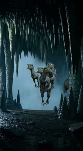 Ouranosaurus vs a tidal wave in a Prehistoric World