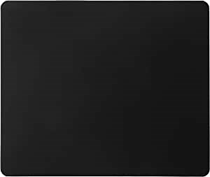 Mouse Pad Non-Slip Rubber Base Computer Black Mousepad, Superb Tracking Accuracy and Smooth Surface Mouse Control, Mouse Pads for Desk Office, Home & Gaming 7.75 X 9.25 in, No Logos