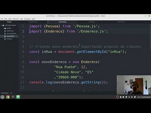 21 - Importando classes de outros arquivos javascript - Prof. Bruno Clemente