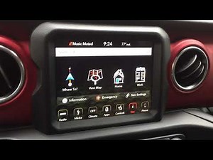 How to Change Work/Home Location on Uconnect System