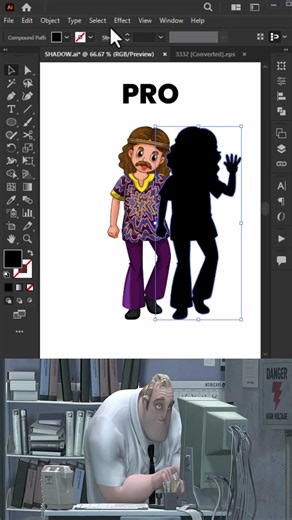 Beginner vs Professional Graphic Designer | Adobe Illustrator Tutorial